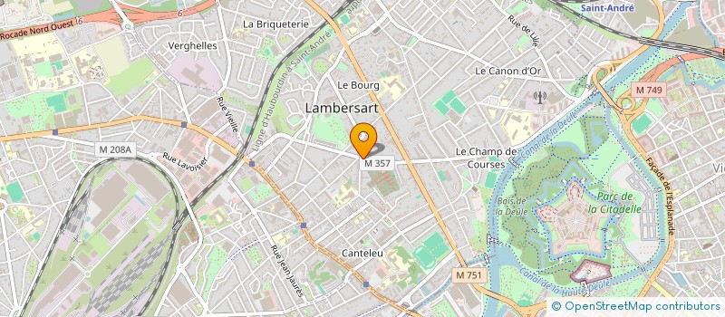 localisation de l'entreprise MADAME LAURA DELERUE à LAMBERSART