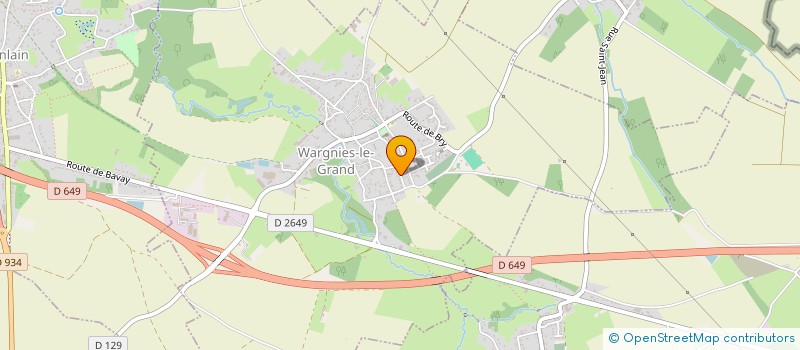 localisation de l'entreprise MADAME LAURA DELFOSSE  WARGNIES-LE-GRAND