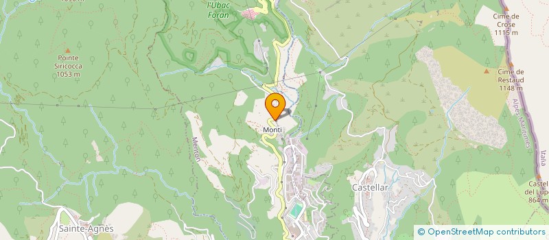 localisation de l'entreprise MADAME LAURA DEMARESCAUT  MENTON