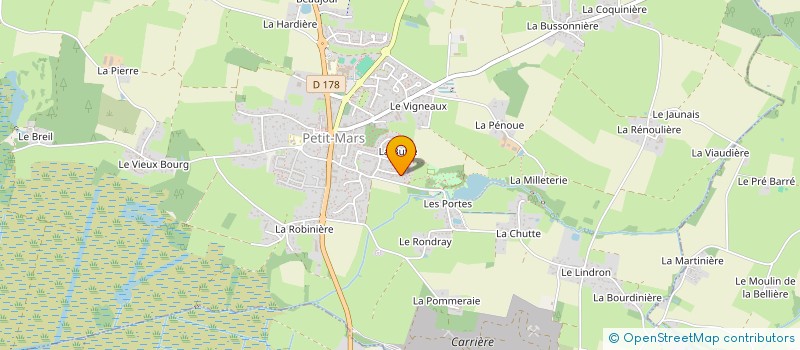 localisation de l'entreprise MADAME LAURA DENIS  PETIT-MARS