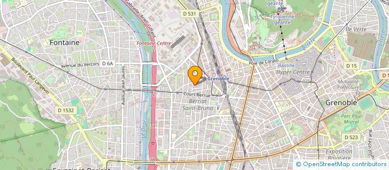 localisation de l'entreprise MADAME LAURA DENOU à GRENOBLE