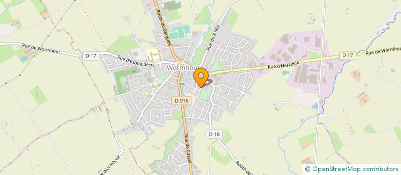 localisation de l'entreprise MADAME LAURA DENYS  WORMHOUT