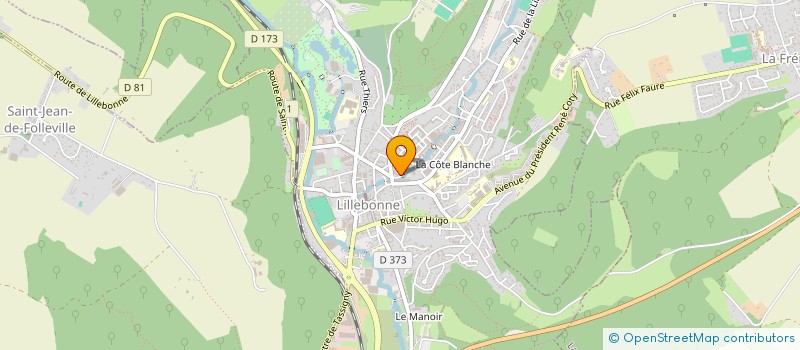 localisation de l'entreprise MADAME LAURA DEPLANQUES  LILLEBONNE