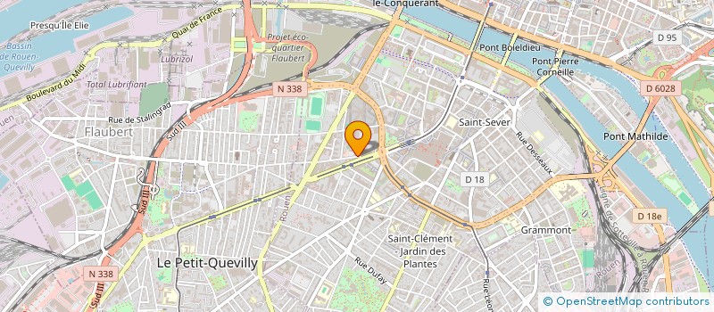 localisation de l'entreprise MADAME LAURA DEPRET  SAINT-ETIENNE-DU-ROUVRAY