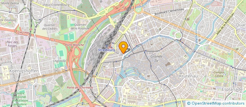 localisation de l'entreprise MADAME LAURA DERRIEN à STRASBOURG