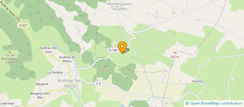 localisation de l'entreprise MADAME LAURA DESCAMPS à MONTESQUIEU-AVANTES
