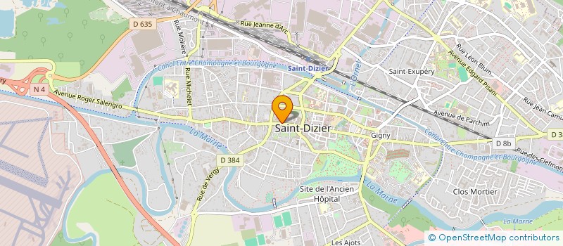 localisation de l'entreprise MADAME LAURA DESDOITS à SAINT-DIZIER