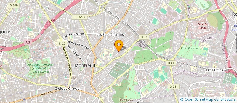 localisation de l'entreprise MADAME LAURA DESMASURES à MONTREUIL