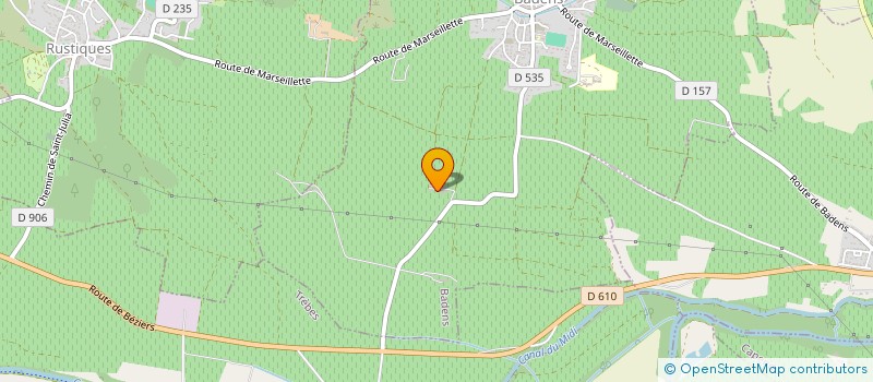 localisation de l'entreprise MADAME LAURA DIAZ ARROYO  BADENS