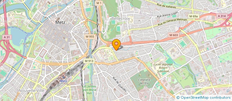 localisation de l'entreprise MADAME LAURA DIDIER  METZ