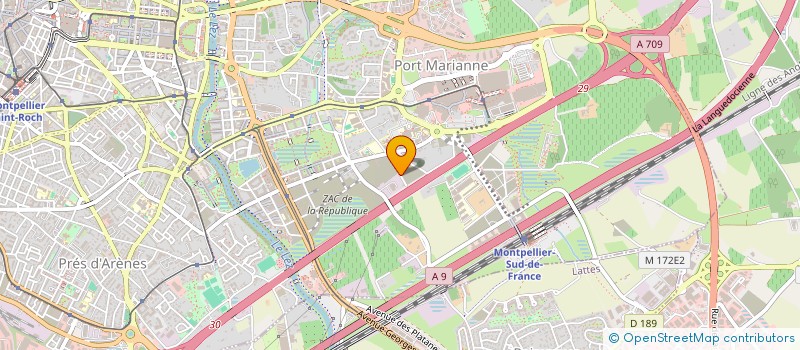 localisation de l'entreprise MADAME LAURA DIEHL à MONTPELLIER