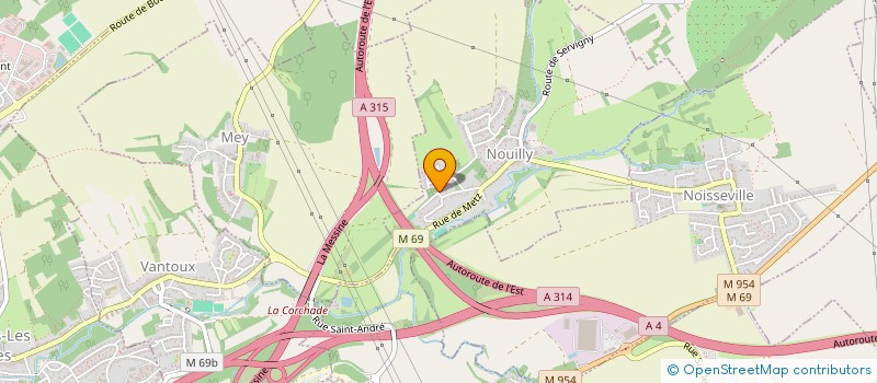 localisation de l'entreprise MADAME LAURA DIEVAL  NOUILLY