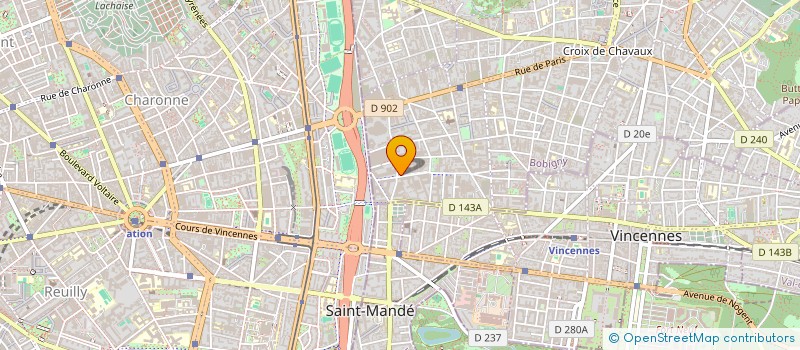 localisation de l'entreprise MADAME LAURA DIMITRIJEVIC à MONTREUIL