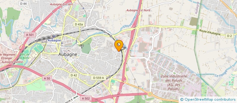 localisation de l'entreprise MADAME LAURA DINI à AUBAGNE