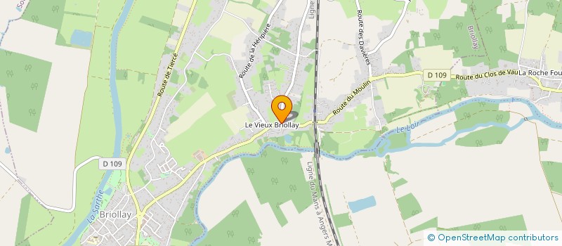 localisation de l'entreprise MADAME LAURA DITTIERE  BRIOLLAY