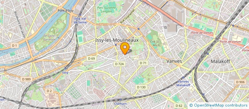 localisation de l'entreprise MADAME LAURA-DJAYA LUPOTTO à ISSY-LES-MOULINEAUX