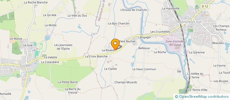 localisation de l'entreprise MADAME LAURA DOLCINI  GUIPEL