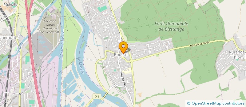 localisation de l'entreprise MADAME LAURA DOMINGUES  BOUSSE