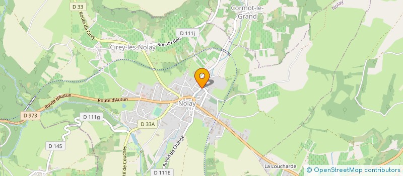 localisation de l'entreprise MADAME LAURA DOMINGUEZ--GUILLON  NOLAY