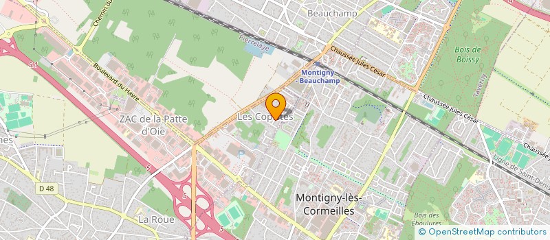 localisation de l'entreprise MADAME LAURA DOS SANTOS à HERBLAY-SUR-SEINE