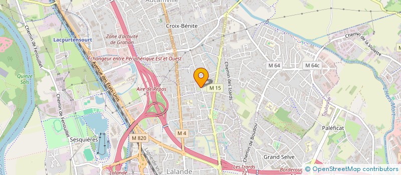 localisation de l'entreprise MADAME LAURA DOUMENC à TOULOUSE