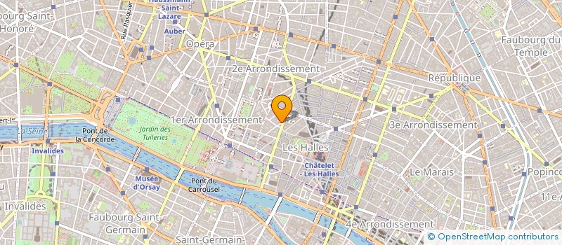 localisation de l'entreprise MADAME LAURA DREYFUS à PARIS