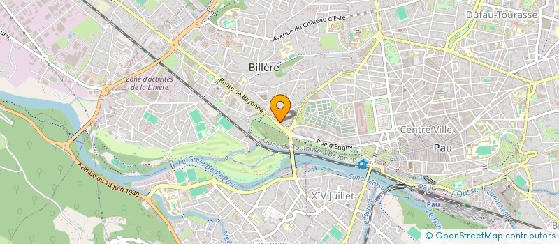 localisation de l'entreprise MADAME LAURA DRIQUE  SERRES-CASTET