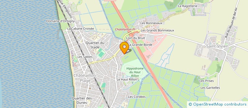 localisation de l'entreprise MADAME LAURA DROUILLEAUX à CHATELAILLON-PLAGE