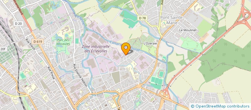 localisation de l'entreprise MADAME LAURA DROUOT à TROYES