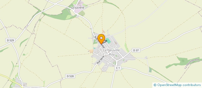 localisation de l'entreprise MADAME LAURA DUCHATEAU  LA NEUVILLE ROY