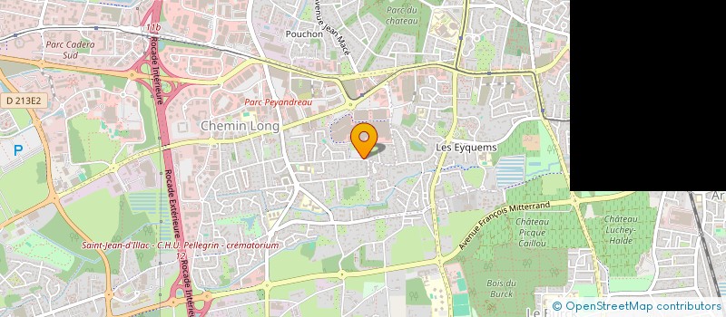 localisation de l'entreprise MADAME LAURA DUFAU DIT GAOUCHET  MERIGNAC