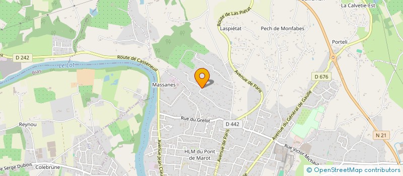 localisation de l'entreprise MADAME LAURA DUFRENOY à VILLENEUVE-SUR-LOT