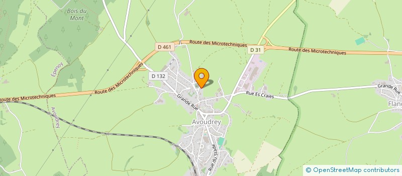 localisation de l'entreprise MADAME LAURA DUGOIS  FAY-EN-MONTAGNE