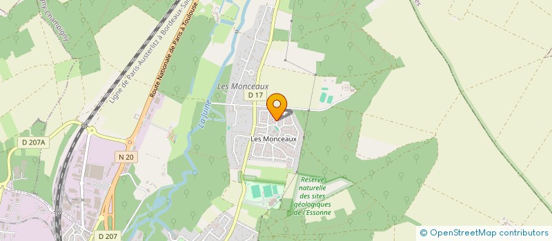 localisation de l'entreprise MADAME LAURA DUMINIL  MORIGNY-CHAMPIGNY