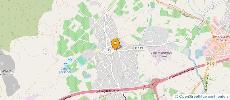 localisation de l'entreprise MADAME LAURA DUMONT  POUSSAN