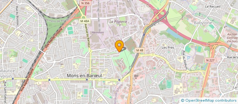 localisation de l'entreprise MADAME LAURA DUMONT  MONS-EN-BARUL