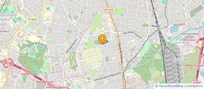 localisation de l'entreprise MADAME LAURA DUPUIS  VILLENAVE-D'ORNON