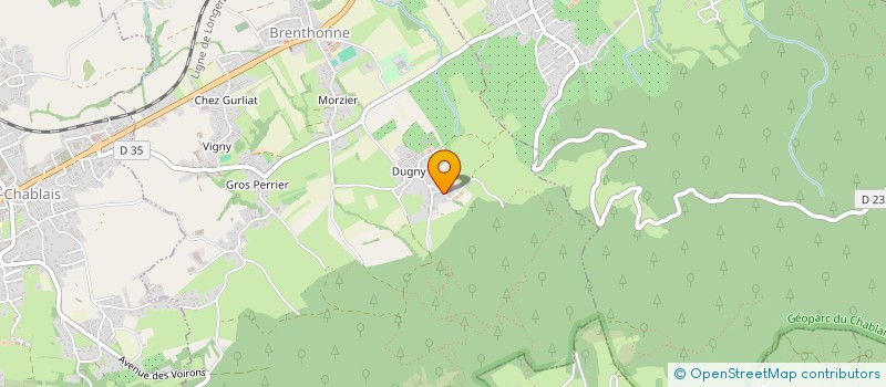 localisation de l'entreprise MADAME LAURA DUSSOUILLEZ à BRENTHONNE