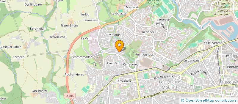 localisation de l'entreprise MADAME LAURA DUTREUIL  FORT DE FRANCE