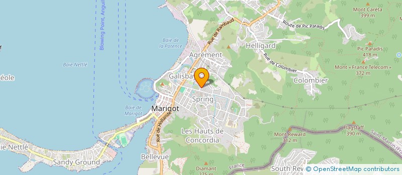 localisation de l'entreprise MADAME LAURA EDMUNDS  SAINT MARTIN