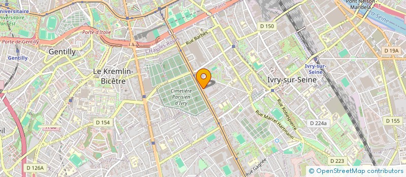 localisation de l'entreprise MADAME LAURA EL DEEB  IVRY-SUR-SEINE