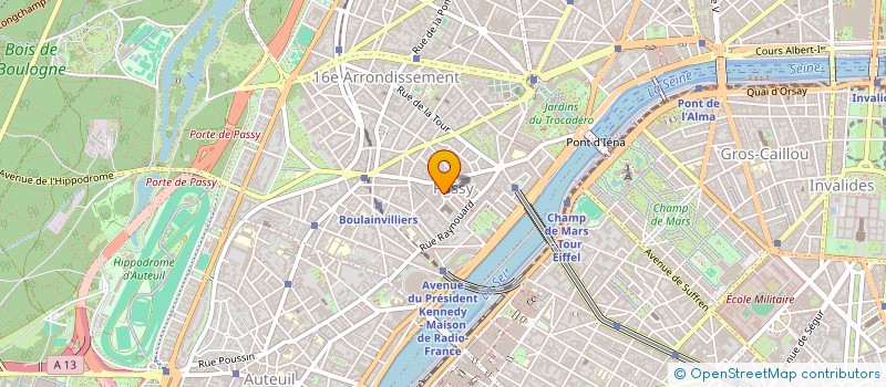 localisation de l'entreprise MADAME LAURA ELALOUF  COURBEVOIE
