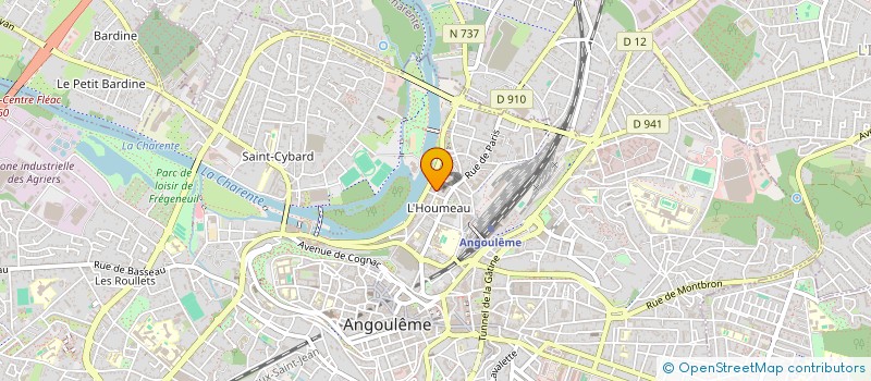 localisation de l'entreprise MADAME LAURA EMERY à ANGOULEME