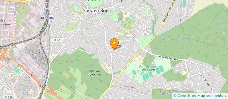 localisation de l'entreprise MADAME LAURA ENCABO  SUCY-EN-BRIE