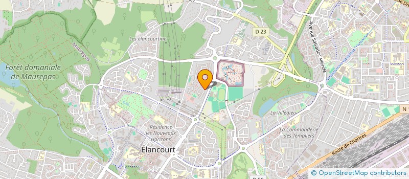 localisation de l'entreprise MADAME LAURA ENGEL  ELANCOURT