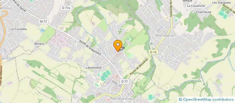localisation de l'entreprise MADAME LAURA EVA DJULIZIBARIC à PECHBONNIEU