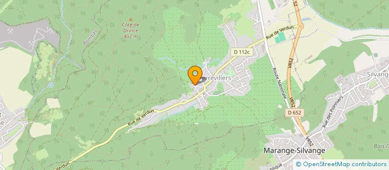 localisation de l'entreprise MADAME LAURA FABER  PIERREVILLERS