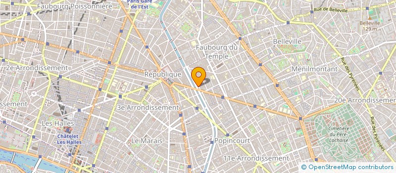 localisation de l'entreprise MADAME LAURA FACURY MOREIRA  PARIS