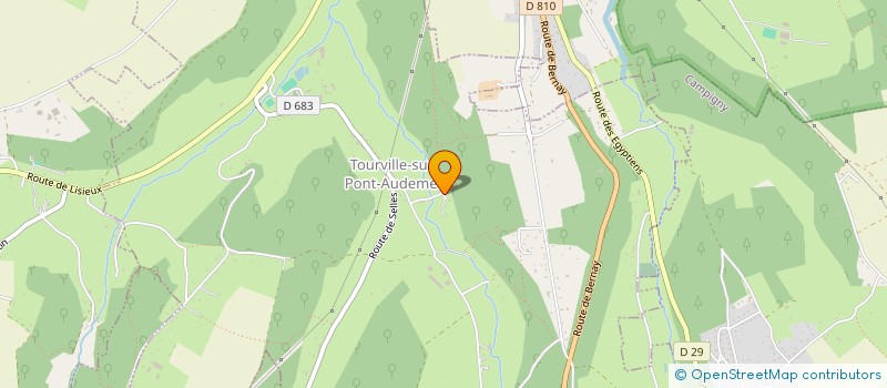 localisation de l'entreprise MADAME LAURA FARINEAUX  TOURVILLE-SUR-PONT-AUDEMER