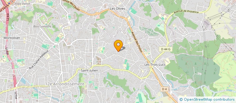 localisation de l'entreprise MADAME LAURA FELICELLI à MARSEILLE